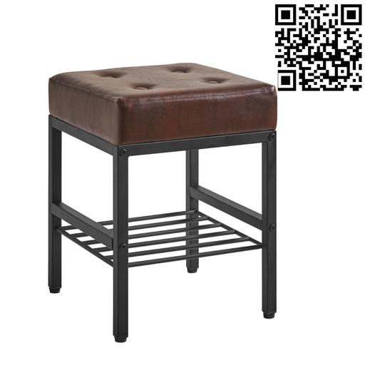 Buy & Sell Central London - Photos for Square Makeup Stool with Adjustable Feet