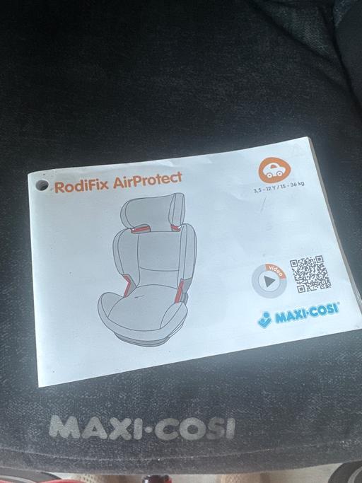 Buy & Sell North West London Harrow - Photos for Maxi cosi car seat rodifix air protect