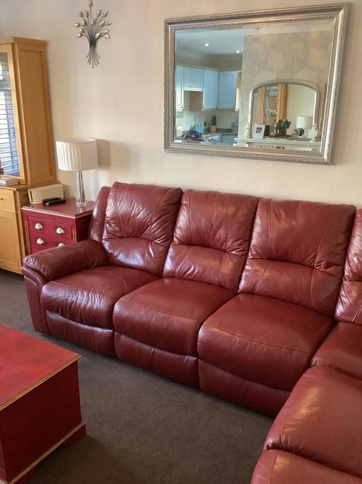 Buy & Sell Essex Basildon - Photos for Leather corner sofa