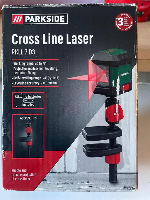 Buy & Sell West Midlands Walsall - Photos for Cross Line Laser PKLL 7 D3