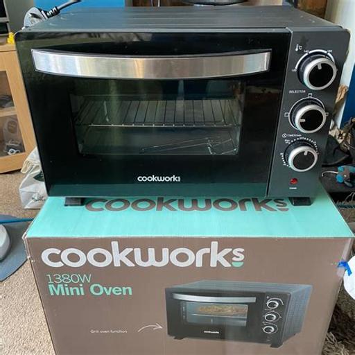 Buy & Sell West Midlands Birmingham - Photos for Cookworks 1380W Mini Oven