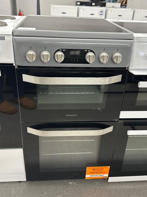 Buy & Sell West Midlands Wolverhampton - Photos for (777) HOTPOINT 50CM ELECTRIC COOKER