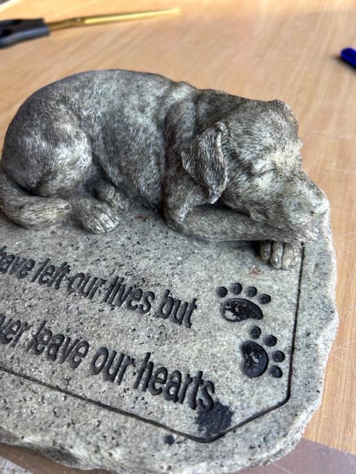 Buy & Sell Worcestershire Redditch - Photos for Dog memorial stone