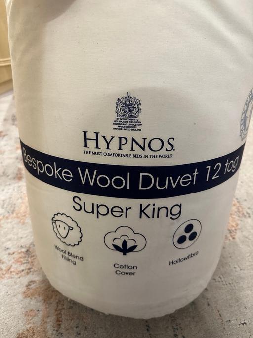 Buy & Sell Barking and Dagenham Dagenham - Barking and Dagenham - Photos for Hypnos Super King 12 Tog Wool Duvet