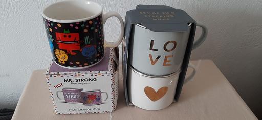 Buy & Sell West Midlands Sandwell - Photos for Love heart Coffee Tea Cups