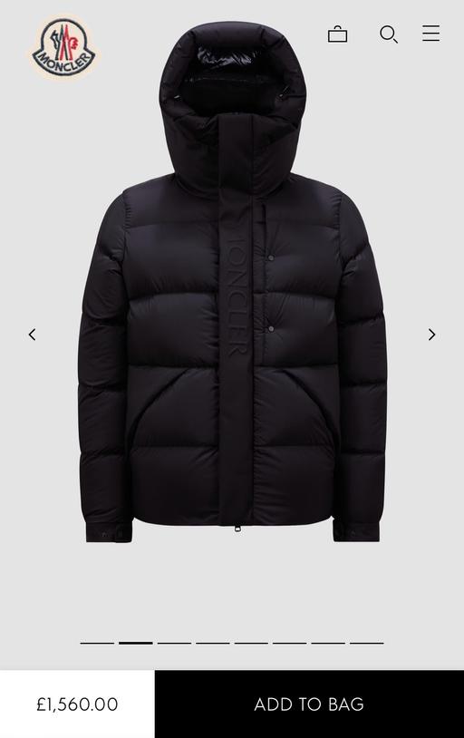 Buy & Sell Kent Gravesham - Photos for MONCLER - SHORT DOWN JACKET