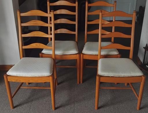 Buy & Sell Kent Maidstone - Photos for Ercol 4 Dining Chairs, Will Separate