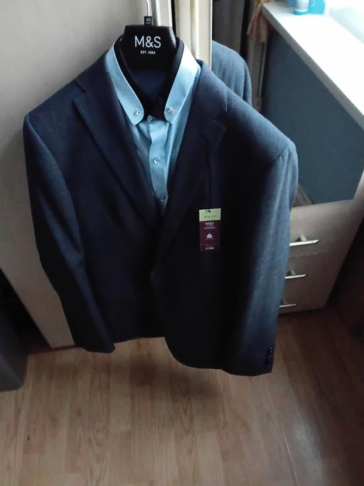 Buy & Sell West Midlands Wolverhampton - Photos for Brand new Men's Orignal M & S blue Suit