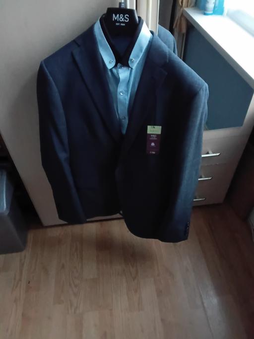 Buy & Sell West Midlands Wolverhampton - Photos for Brand new Original M & S blue Suit.