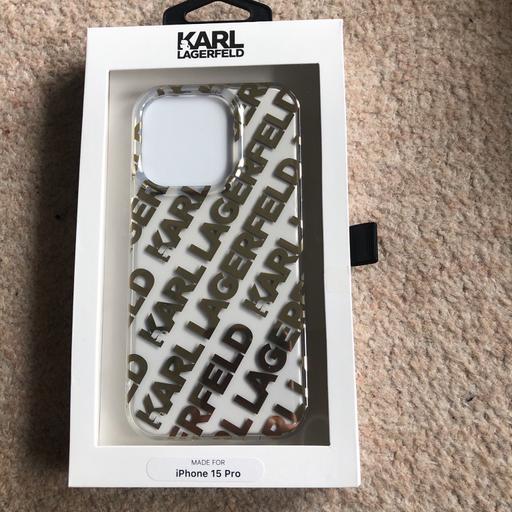 Buy & Sell West London Hounslow - Photos for Karl Lagerfeld new case for iPhone 15 Pro