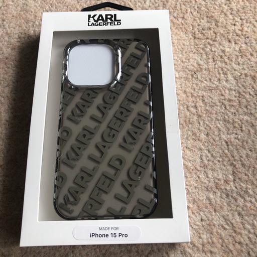 Buy & Sell West London Hounslow - Photos for Karl Lagerfeld new case for iPhone 15 Pro