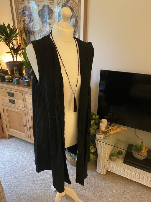 Buy & Sell West London Gunnersbury - West London - Photos for unique black long waistcoat