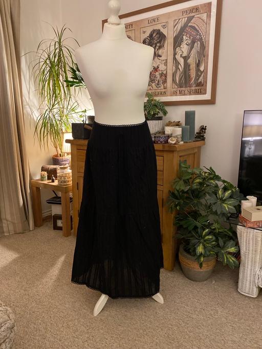 Buy & Sell West London Acton - West London - Photos for Black layered skirt with underskirt