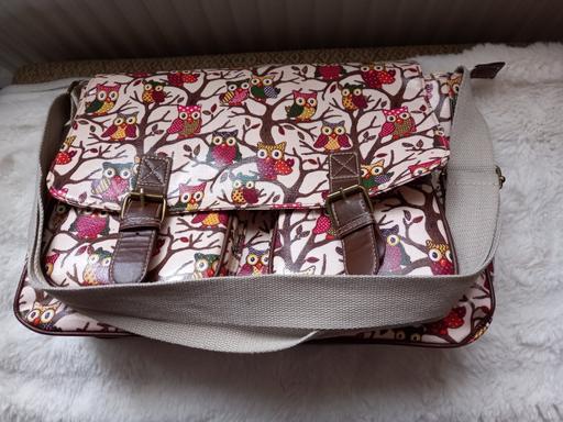 Buy & Sell West Midlands Walsall - Photos for ladies and girls Satchel Oilcloth Owl Printed