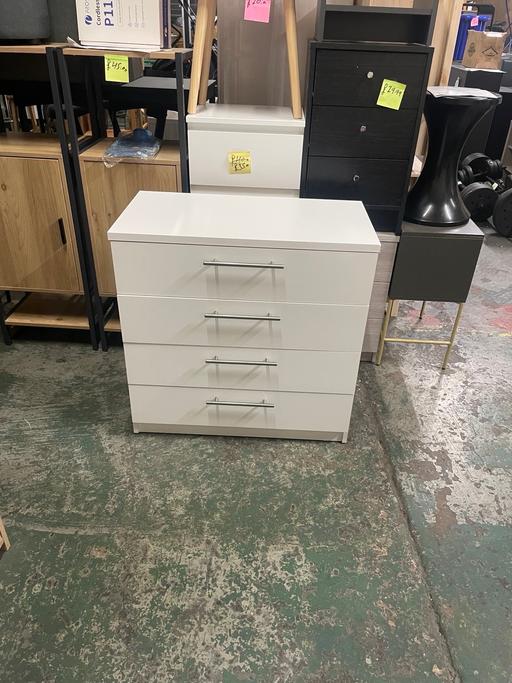 Buy & Sell West Midlands Coventry - Photos for Home Brisbane 4 Drawer Chest - White