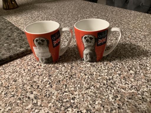 Buy & Sell Warwickshire North Warwickshire - Photos for Queens by Churchill 2 Meerkat mugs NEW