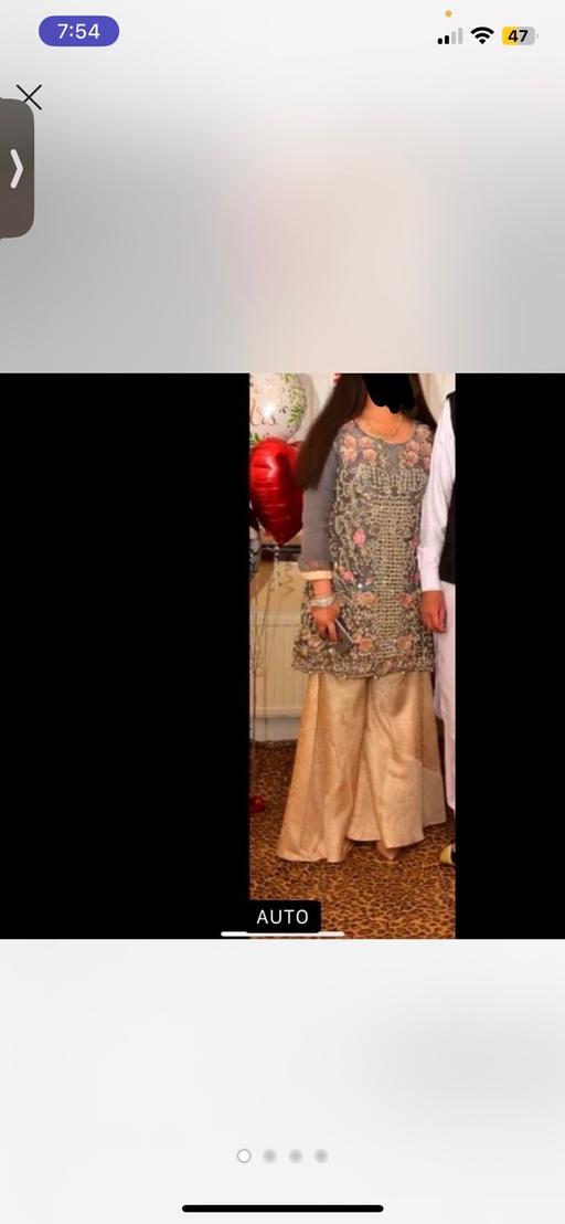 Buy & Sell West Midlands Birmingham - Photos for Grey embellished pakistani suit