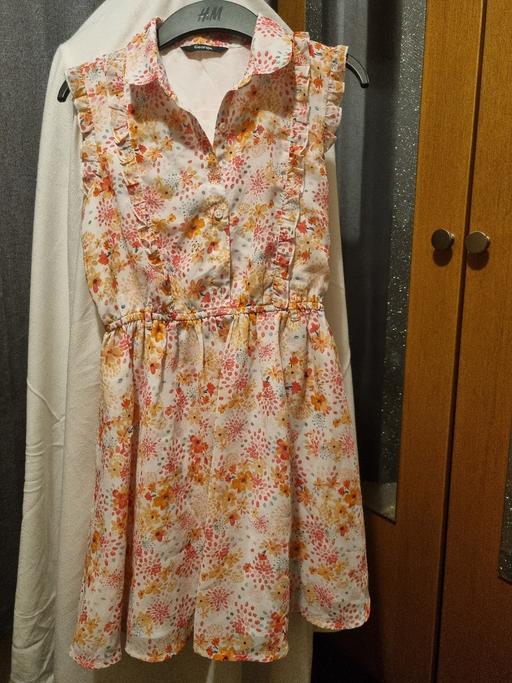 Buy & Sell West Midlands Birmingham - Photos for Girls Dress in Pink Floral Design 10-11 Years