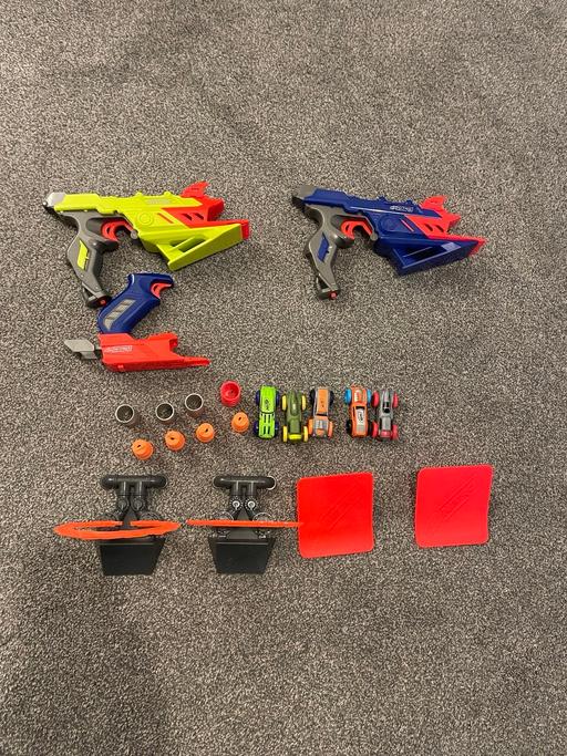 Buy & Sell Hertfordshire Broxbourne - Photos for 3 Nerf Nitro Car Gun Launcher