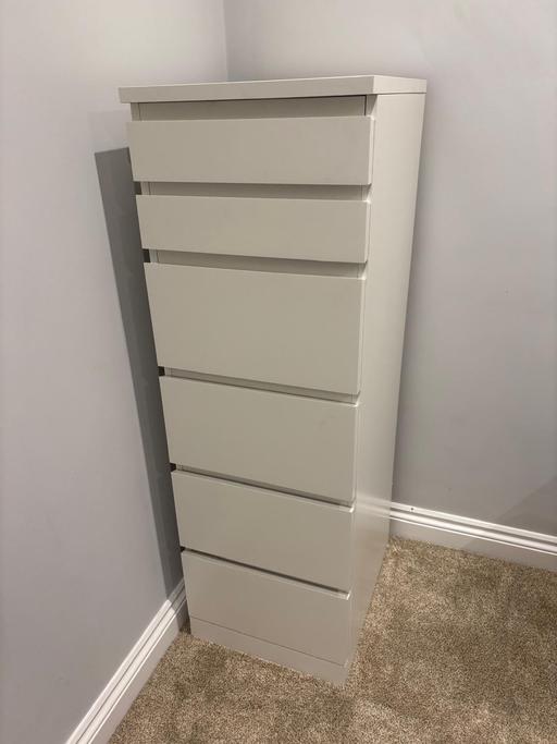 Buy & Sell Hertfordshire East Hertfordshire - Photos for Ikea Malm Chest of 6 drawers