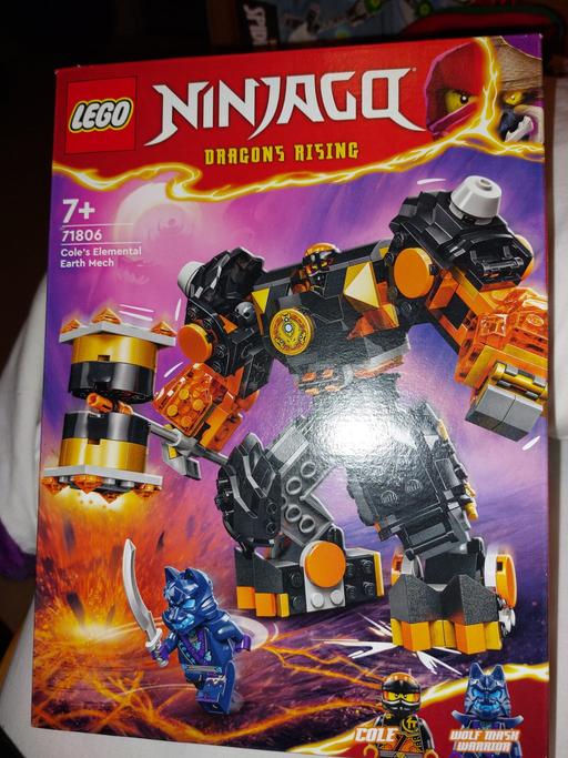 Buy & Sell West Midlands Sandwell - Photos for lego ninjago 71806 Coles Elemental earth Mech