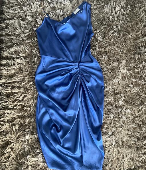 Buy & Sell Gloucestershire South Gloucestershire - Photos for New blue satin quiz dress size12