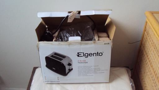 Buy & Sell North West London Golders Green - North West London - Photos for Toaster, Elgento E447B 2-slice st'nless steel