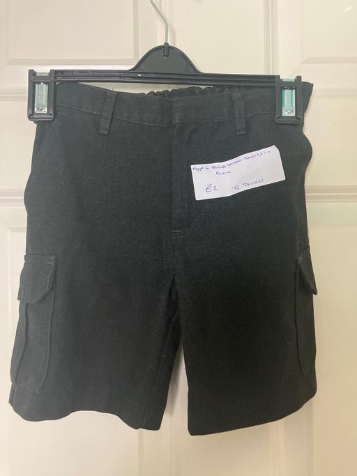 Buy & Sell West Yorkshire Bradford - Photos for Boys school shorts age 6 in grey £2