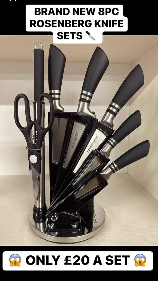 Buy & Sell County Durham Darlington - Photos for BRAND NEW ROSENBERG & NEU MANN 8PC KNIFE SET