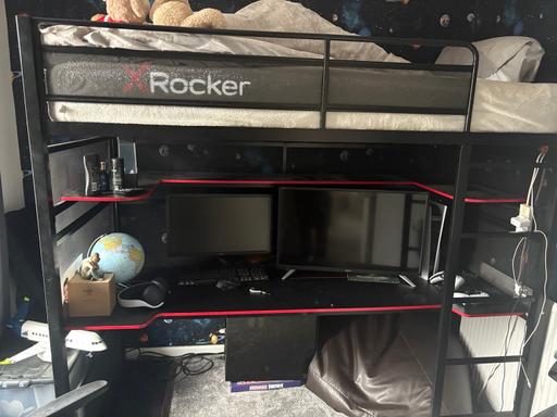 Buy & Sell Worcestershire Bromsgrove - Photos for Xrocker gaming bed