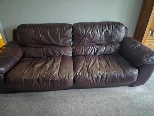 Buy & Sell Worcestershire Redditch - Photos for leather sofa