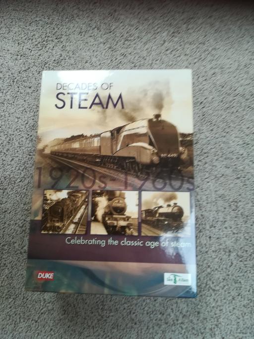 Buy & Sell West Sussex Arun - Photos for DECADES OF STEAM 5 DISC DVD BOX SET