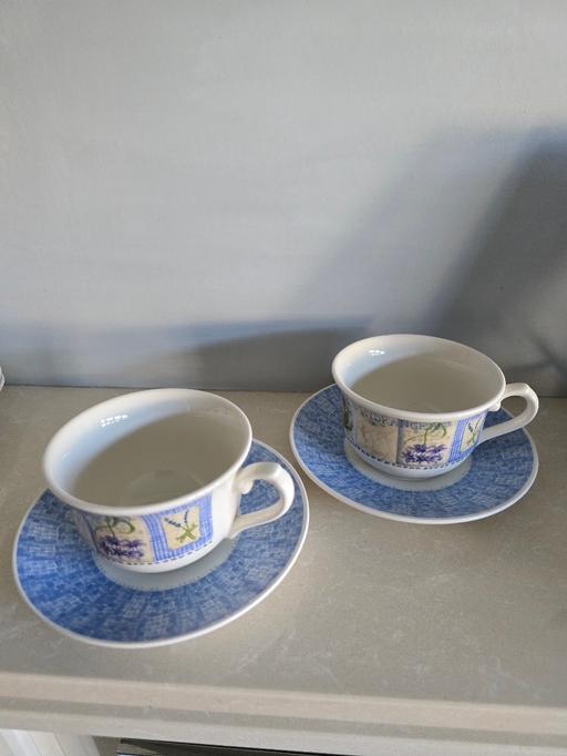 Buy & Sell West Midlands Sandwell - Photos for CHURCHILL Hydrangea 2 cups & saucers