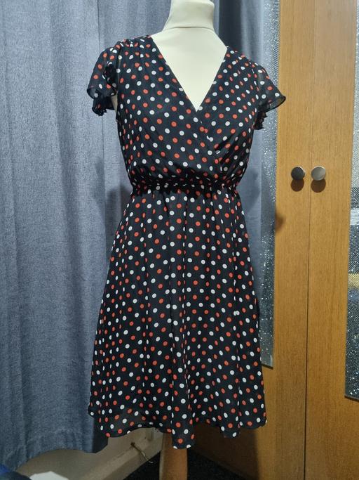 Buy & Sell West Midlands Birmingham - Photos for Dress knee Length Polka Dot UK 8