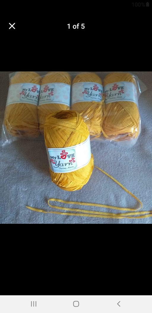 courses Essex Castle Point - Photos for mustard flat yarn 500g