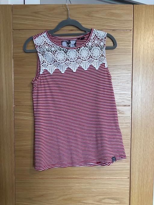 Buy & Sell West Yorkshire Leeds - Photos for Ladies Superdry Red & White Top 10