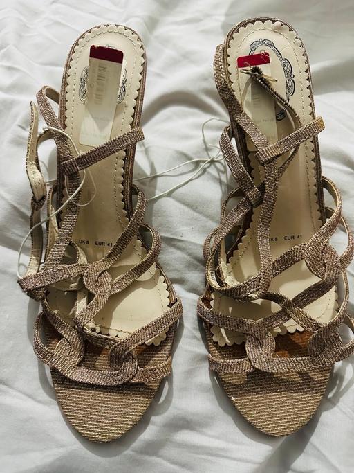 Buy & Sell West Midlands Birmingham - Photos for Gold sandals