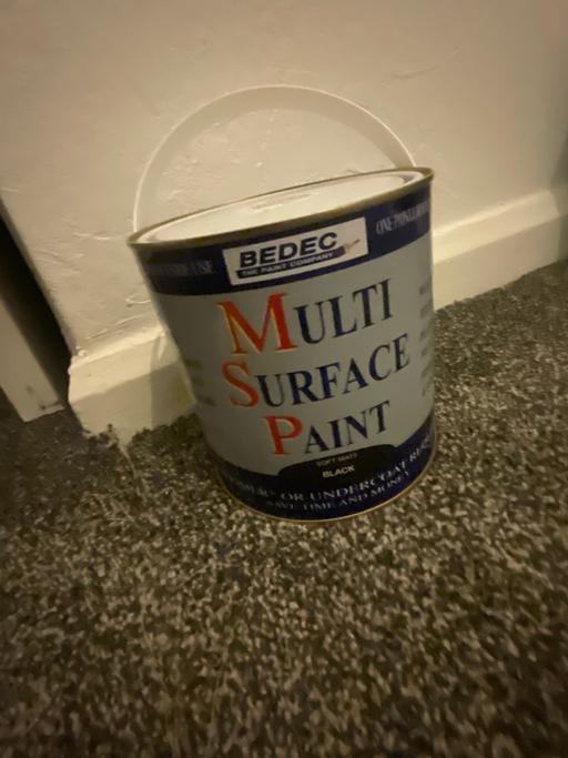 Buy & Sell West Midlands Sandwell - Photos for Multi surface paint soft Matt black2.5L