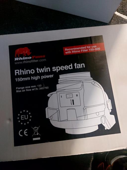 Buy & Sell Reading Reading Town Centre - Reading - Photos for rhino twin speed inline fan 