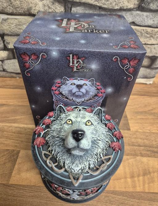 Buy & Sell West Midlands Solihull - Photos for Lisa Parker Wolf Trinket Box New & Boxed