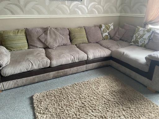 Buy & Sell Lancashire Burnley - Photos for swaps for 3 + 3 grey sofas