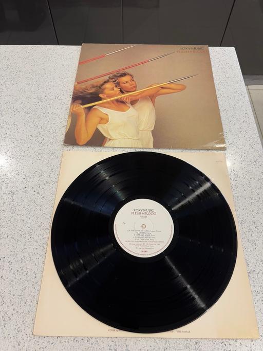 Buy & Sell Wiltshire Swindon - Photos for Roxy music flesh & blood Lp vinyl album