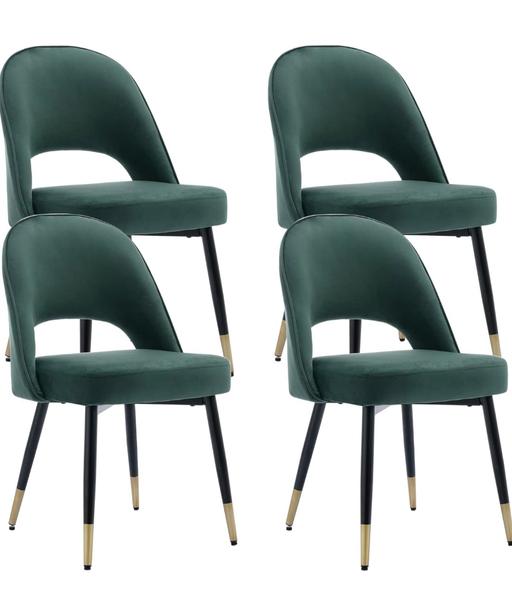 Buy & Sell East London Wapping - East London - Photos for Green velvet dining chairs