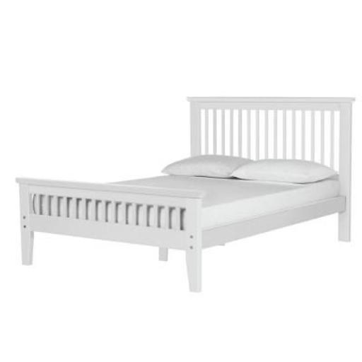 Buy & Sell Warwickshire Warwick - Photos for Aubrey Double Wooden Bed Frame - White