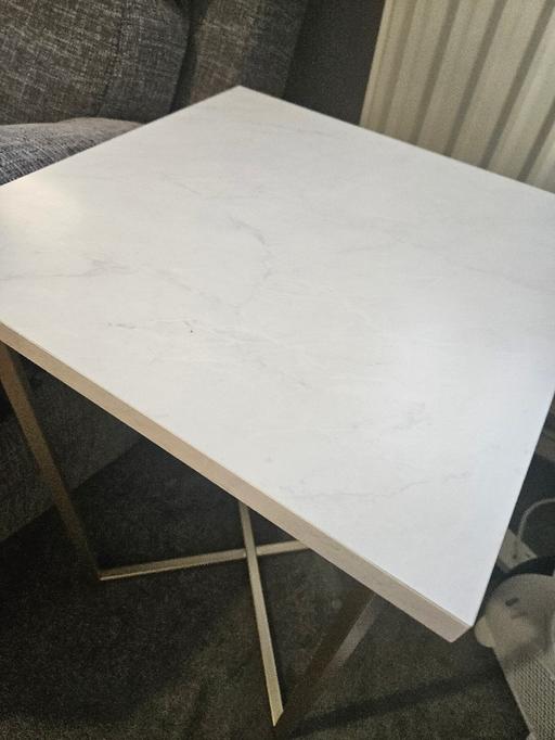 Buy & Sell East London Wapping - East London - Photos for marble top side table with gold legs