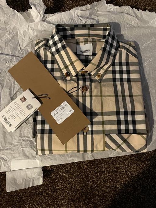 Buy & Sell West Yorkshire Leeds - Photos for Burberry men’s Large long sleeve shirt