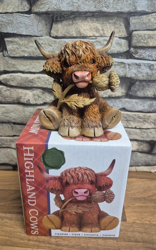 Buy & Sell West Midlands Solihull - Photos for Highland Cow Ornament New In Box