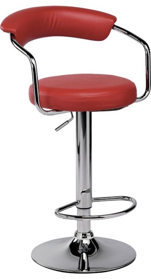 Buy & Sell West Midlands Birmingham - Photos for Gas Lift Bar Stool with Back Rest Red