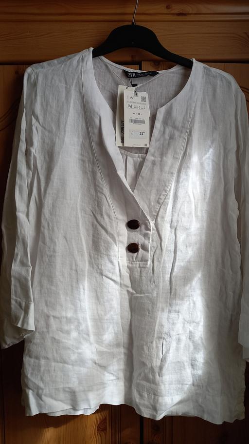 Buy & Sell South East London Deptford - South East London - Photos for Women's white shirt - Zara