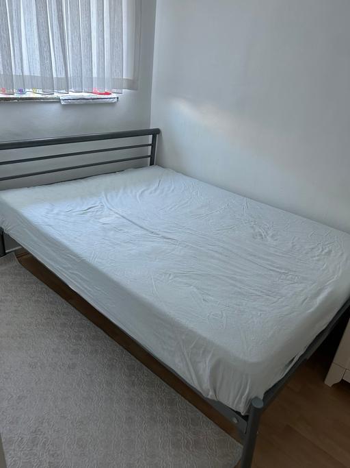 Buy & Sell North London Enfield - Photos for Double metal bed frame and Mattress